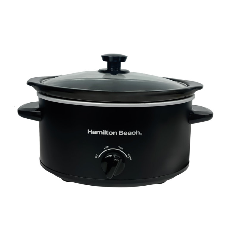 Hamilton Beach 3.5L Slow Cooker, Black