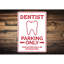 Plaque de dentiste en aluminium-1029707896