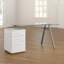Brabham Curved Glass Computer Desk