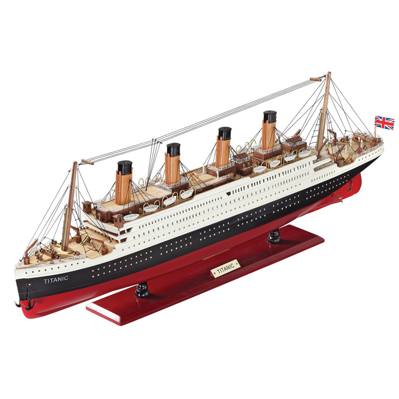 Bateau réplique miniature du musée RMS Titanic