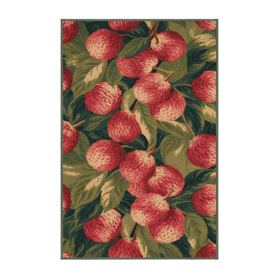  Washable Lychee Fruits Area Rug