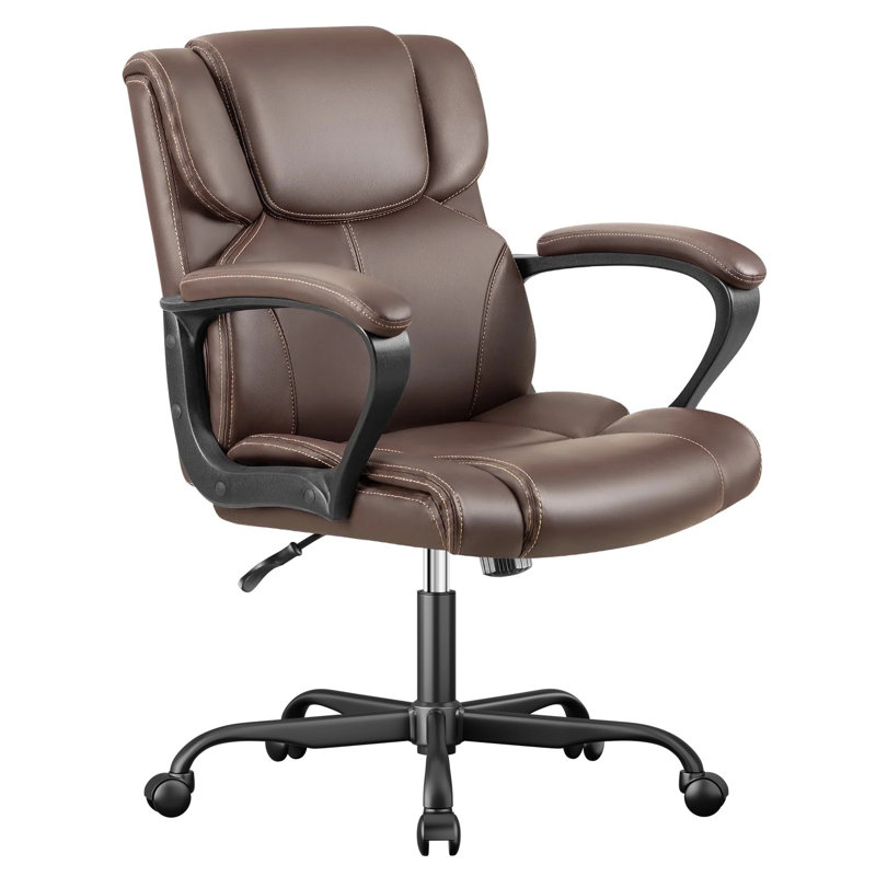 Winston Porter Rafal Executive Chair, Brown