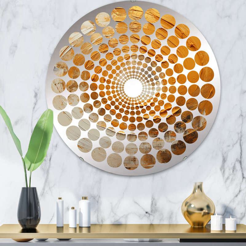 Gushwa Circle Wall Mirror, 31.4" x 31.4"
