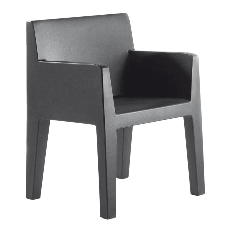Outdoor Dining Armchair, Anthracite