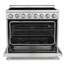 Cuisinière électrique autoportante 36 po Forno Paolo, 5,44 pieds cubes, four à convection véritable, écoénergétique-113696755