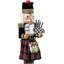 Tartastic Bagpiper Nutcracker