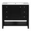 Bathroom Vanity With Sink Combo, One Cabinet And Three Drawers, Solid Wood And MDF Board-2066395233
