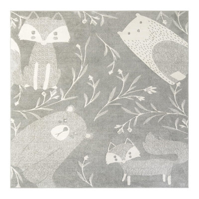 Whimsy Machine Woven Polypropylene Plastic Rug