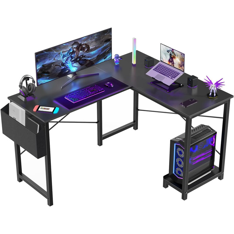 Black 50 Inch Desk