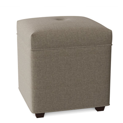 Kaplan 19" Wide Square Storage Ottoman