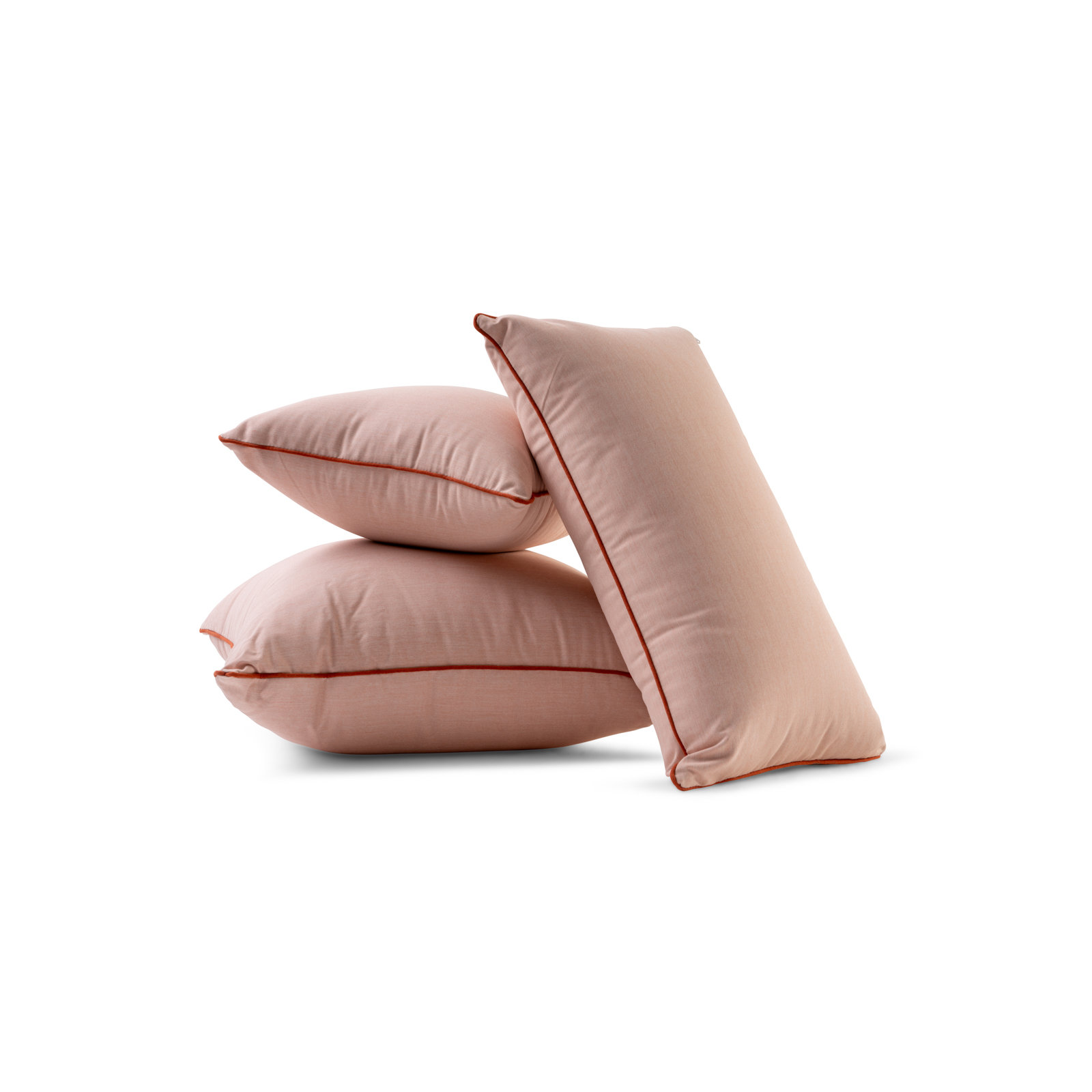 Rivie Indoor/Outdoor Throw Pillow, 26"H x 26"W, Pink