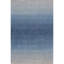 Gradations Ombre Handwoven Wool Blue Area Rug-399776262