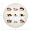 Sushi Town Pebble 16" Vinyl Placemat