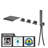 S2129XW-2140-2150 3 Handle Bathroom Waterfall Faucet with Diverter-64374488