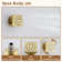 3 Functions 12 Inch Ceiling Mounted Thermostatic Shower System with 6 Body Jets