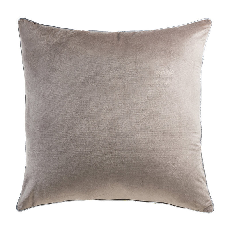 Housse de coussin Noah, Beige / argent
