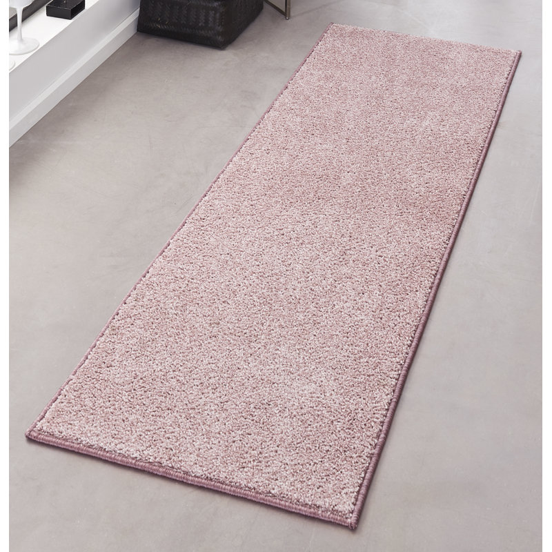 Pure Pink Rug, Runner 80 x 200cm