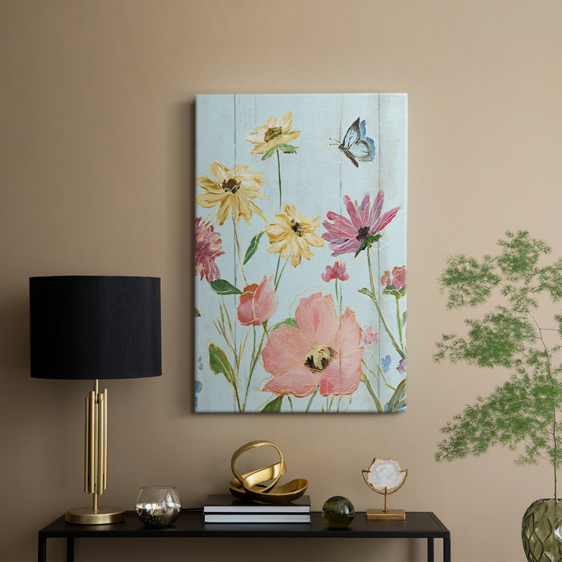 Wildflower Flutter II - galerie sur mesure, H 27 po x l 18 po