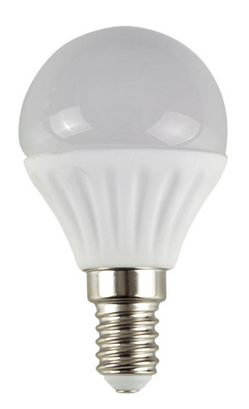 4W Frosted LED Light Bulb, 6500k