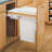 Rev-A-Shelf Wood Top Mount Pullout Trash Can(s) for Full-Height Cabinets, 50 qt., White -130619660