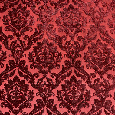 Top Fabric Francesca - Chenille Jacquard Ikat Pattern Upholstery Fabric by The Yard