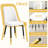 Nerita 4 - Person Pedestal Dining Set-980212824-979823672