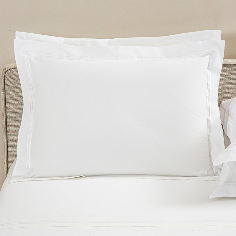 Classic Pillow Sham, Standard Sham, White