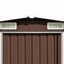 Garden Shed 257x779x181 cm Galvanised Steel-1454863815