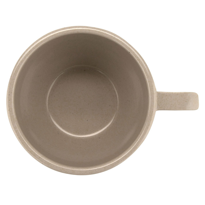 GET BAM-1001 Mélamine tasse à café / thé seulement, 7,5 onces, bambou / cellu (ensemble de 12)
