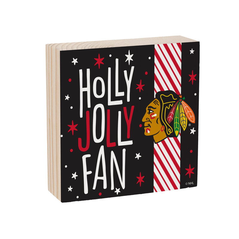 Enseigne murale 6 po Chicago Blackhawks Chicago