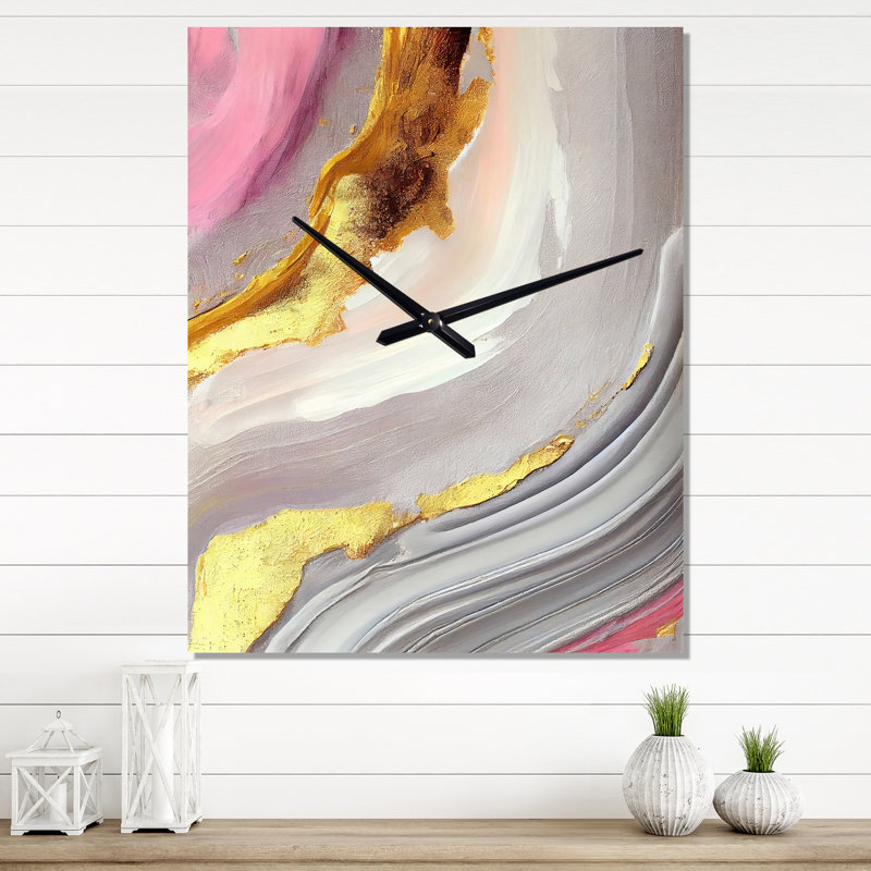 Iordanis - Horloges murales modernes, H 32 po x l 24 po x P 1 po