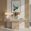 Modern Orchid Arrangement in Mirrored Glass Vase-1179296742