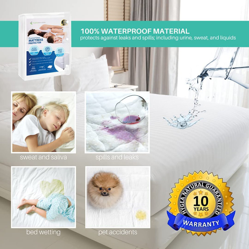 Housse de matelas Hygea Natural Luxurious, Simple