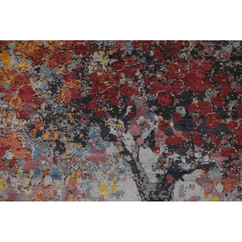 Tapis abstrait 8 x 10