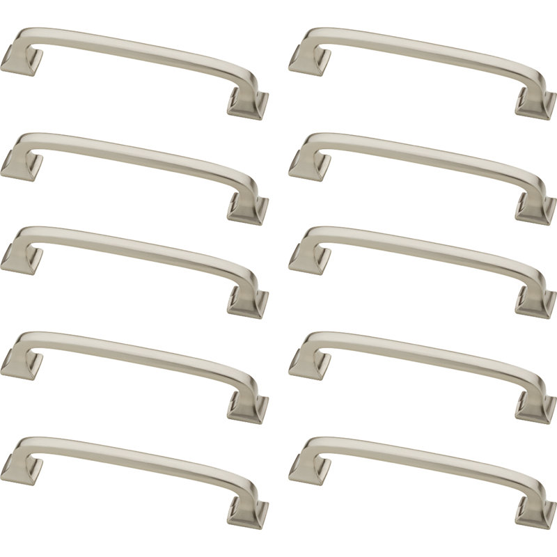 Lombard Appliance 4" Center Bar Pull Multipack, Satin Nickel, 4"