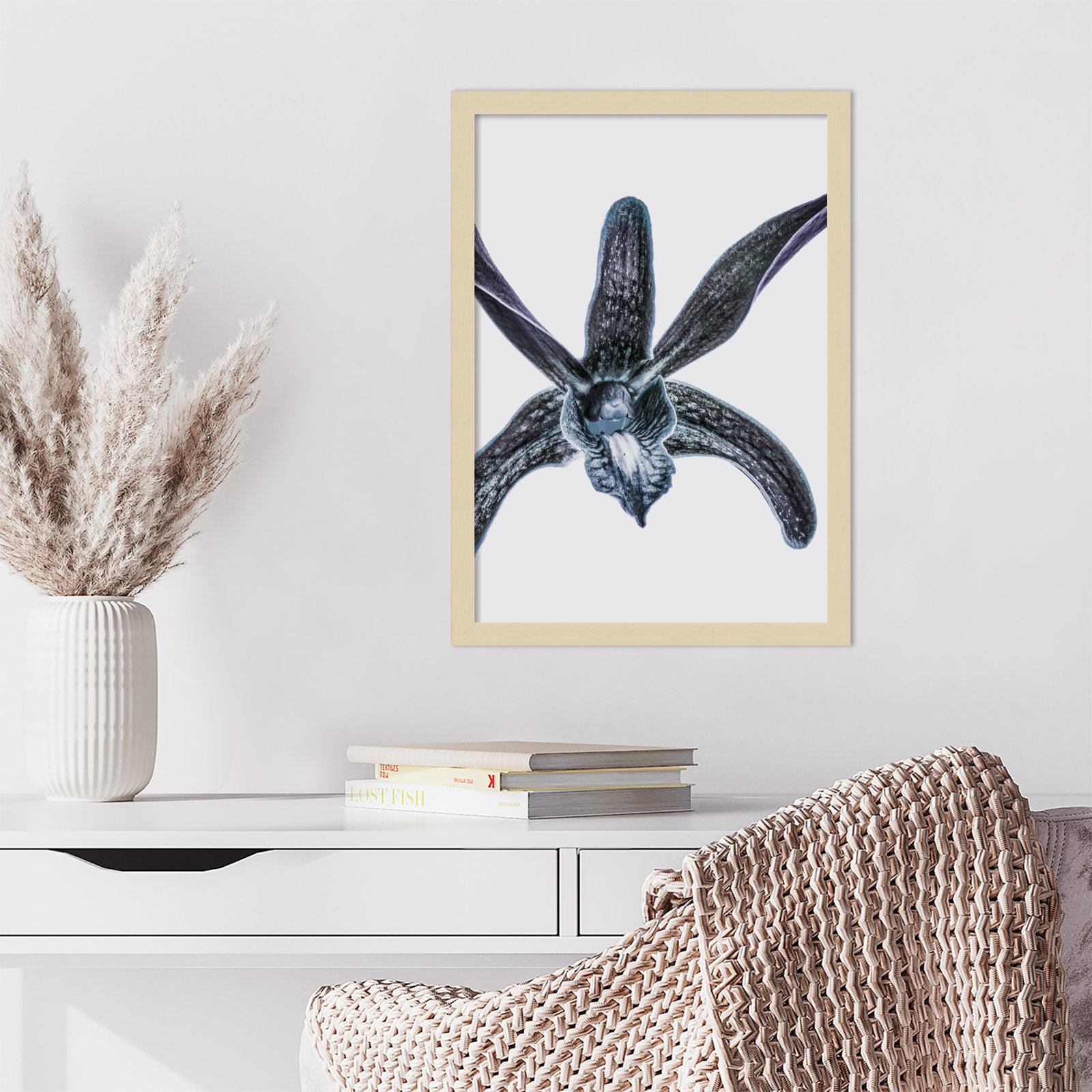 Parkerfield "Orchid" Print by Shot by Clint, 21" H x 15" W, Brown