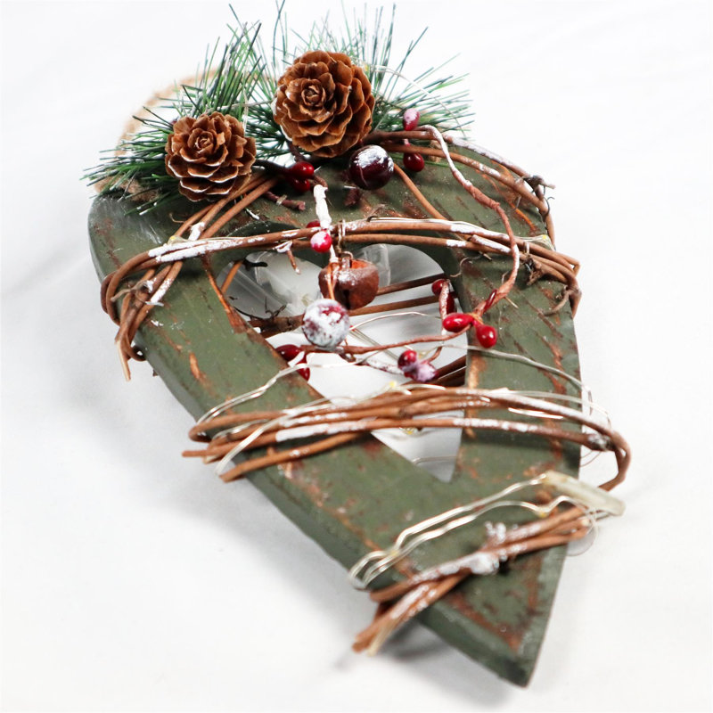 22cm PVC No Holiday Shaped Ornament