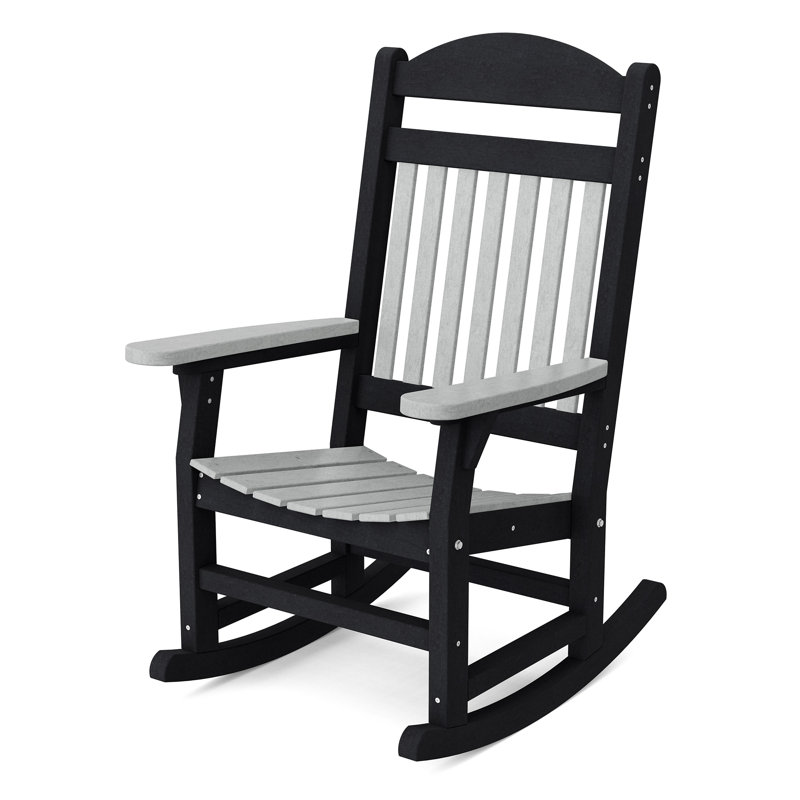 Chaise berçante Heritage, Light Grey/Black