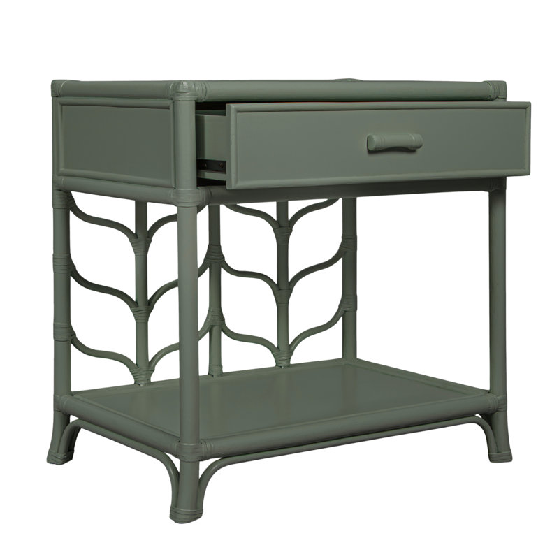 Ivy 1 - Drawer Nightstand, Evergreen