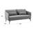 Ifsa 58.2" Square Arm Loveseat