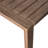 Brittant Rectangular Wood Outdoor Dining Table , 82'' in. W 36'' in. D