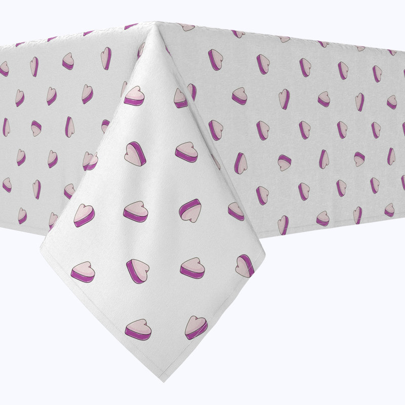 Square Geometric Cotton Twill Tablecloth