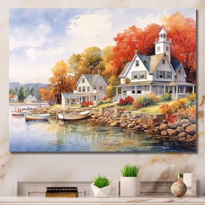 " Connecticut's Lake Village Charm I "