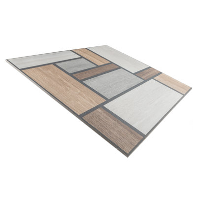 Llama 25-5/8 In. X 25-5/8 In. Porcelain Floor And Wall Tile