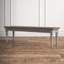 Banc en bois massif Lydia
