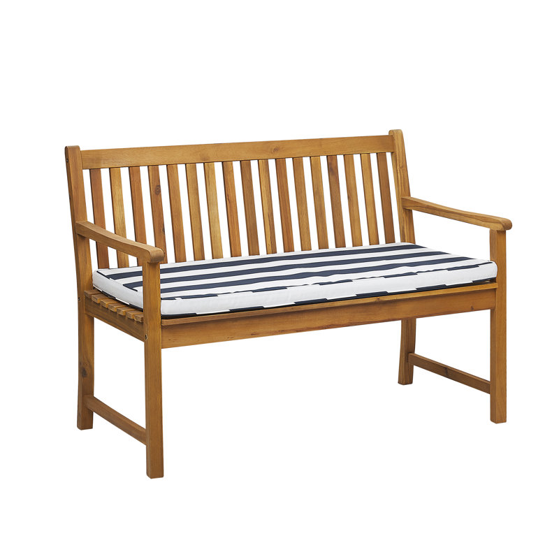 Thura Solid Wood Outdoor Bench, 88cm H x 120cm W x 61cm D