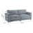 Modern Square Arm Sofa-49482625
