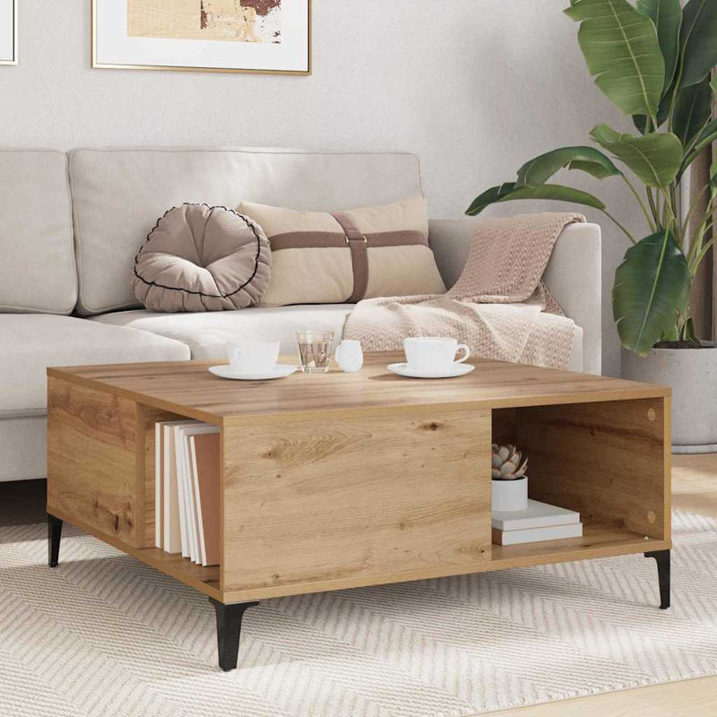 Coffee Table with Storage, Artisan Oak