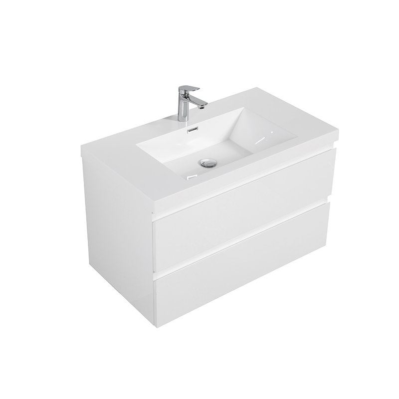 36" Floating Bathroom Vanity With Sink