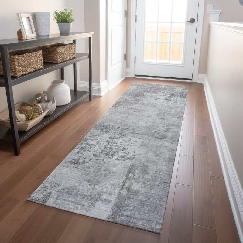  Tapis intérieur / extérieur lavable à la machine Chayden ACN1062, Tapis de couloir 2 pi 3 po x 7 pi 6 po